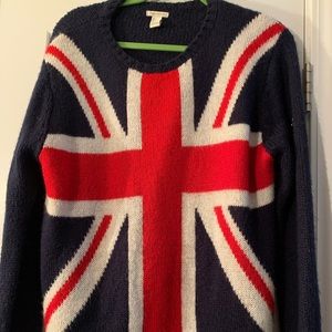Forever 21 British Flag sweater